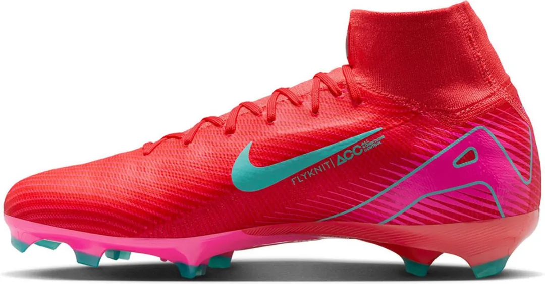 Nike Mercurial Superfly 10 Pro FG Voetbalschoen - Maat 42 - Rood