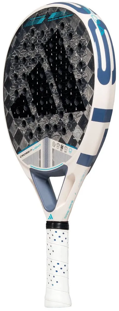 adidas Cross It Light 3.4 2025 Padelracket - L0 - Wit - afbeelding 6 van 6
