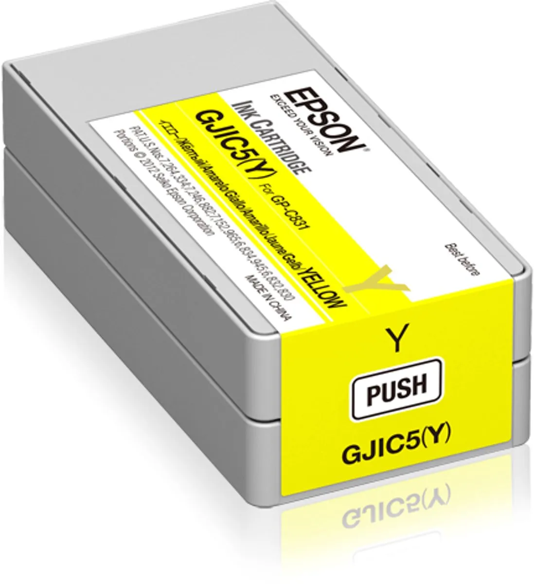 Epson GJIC5(Y) Inktcartridge Geel 32.5ml