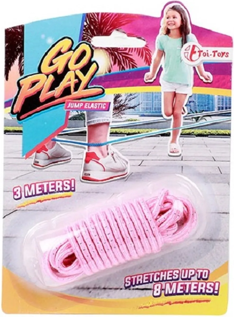 Toi-Toys GO PLAY Spring Elastiek 2,5m - 1 Stuks