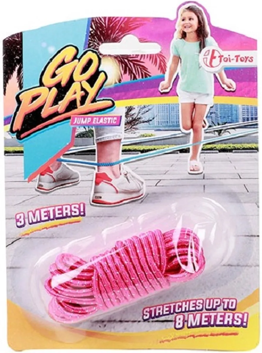 Toi-Toys GO PLAY Spring Elastiek 2,5m - 1 Stuks
