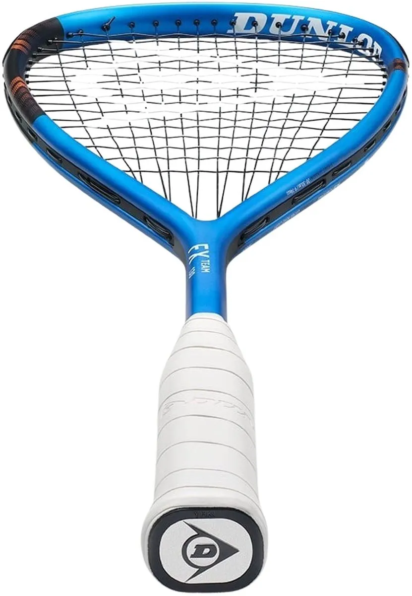Dunlop FX Team 130 Squashracket - Blauw/Zwart - afbeelding 6 van 6