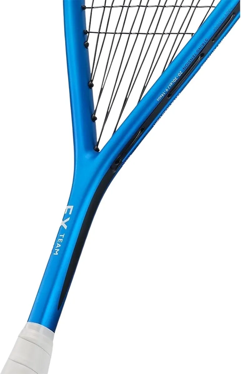 Dunlop FX Team 130 Squashracket - Blauw/Zwart