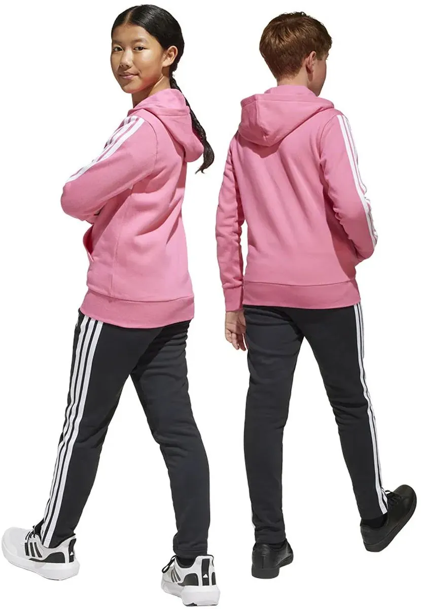 Adidas Seasonal Essentials Tiberio 3 Stripes Trainingspak - Roze 9-10 jaar