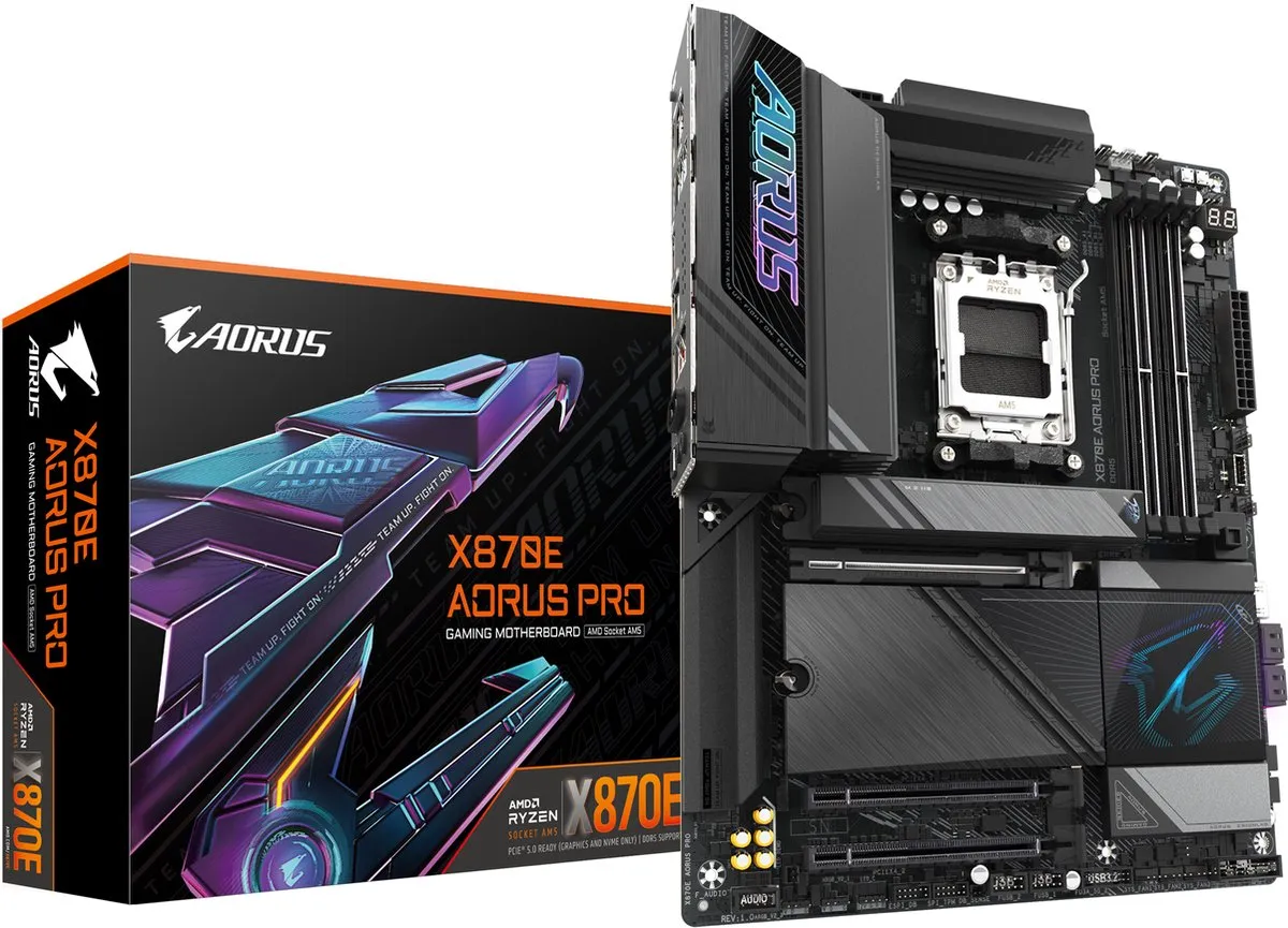 Gigabyte X870E AORUS PRO Moederbord - AM5