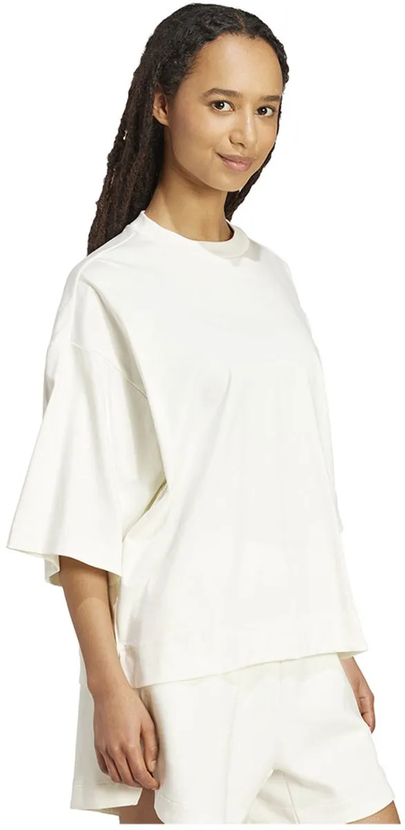 adidas W All SZN SL T Dames T-shirt Korte mouw Wit