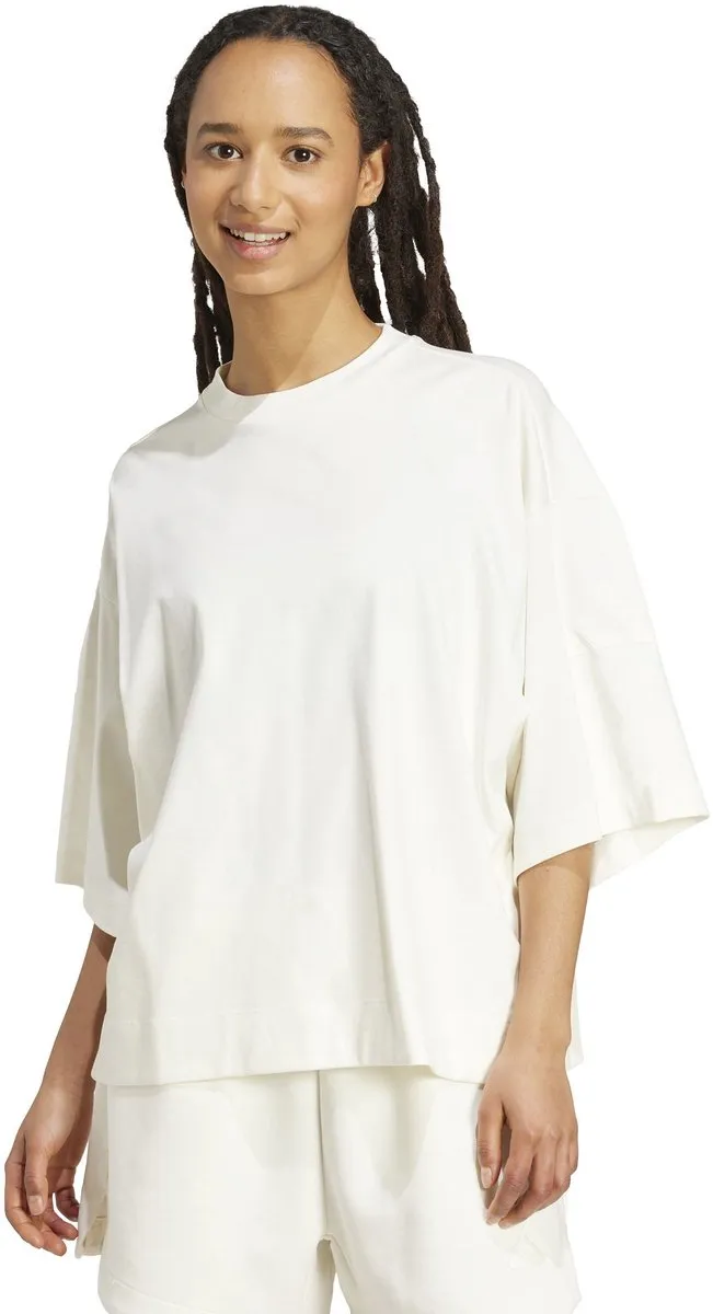 adidas W All SZN SL T Dames T-shirt Korte mouw Wit