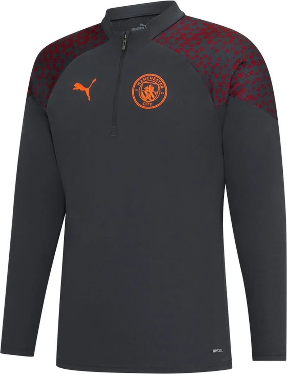 PUMA MCFC Training 1/4 Zip Top Heren