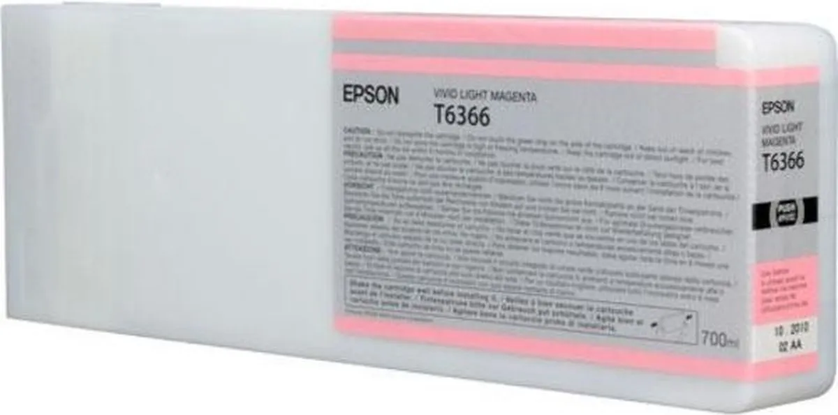 Epson T6366 Inktcartridge Licht Magenta - 700ml