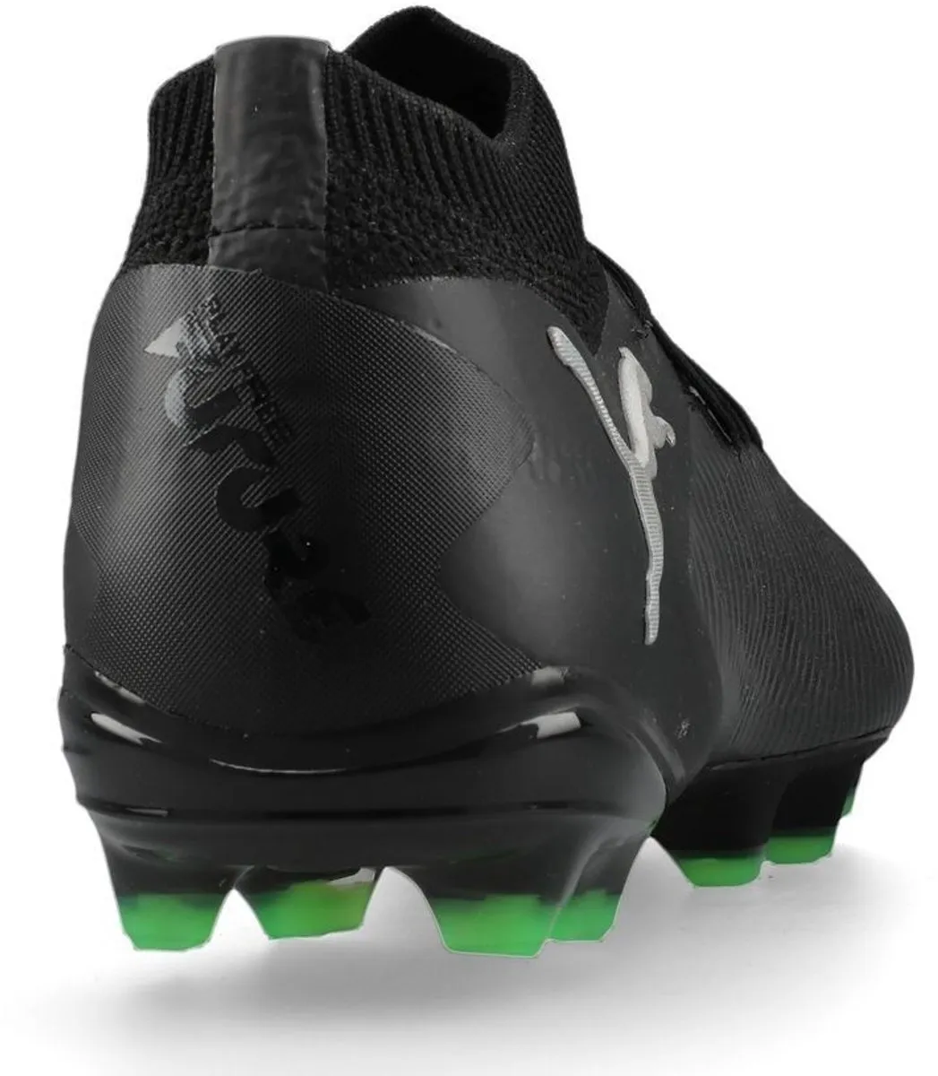 PUMA Future 8 Pro FG Voetbalschoenen 39 - Black/Silver/Fluo Green