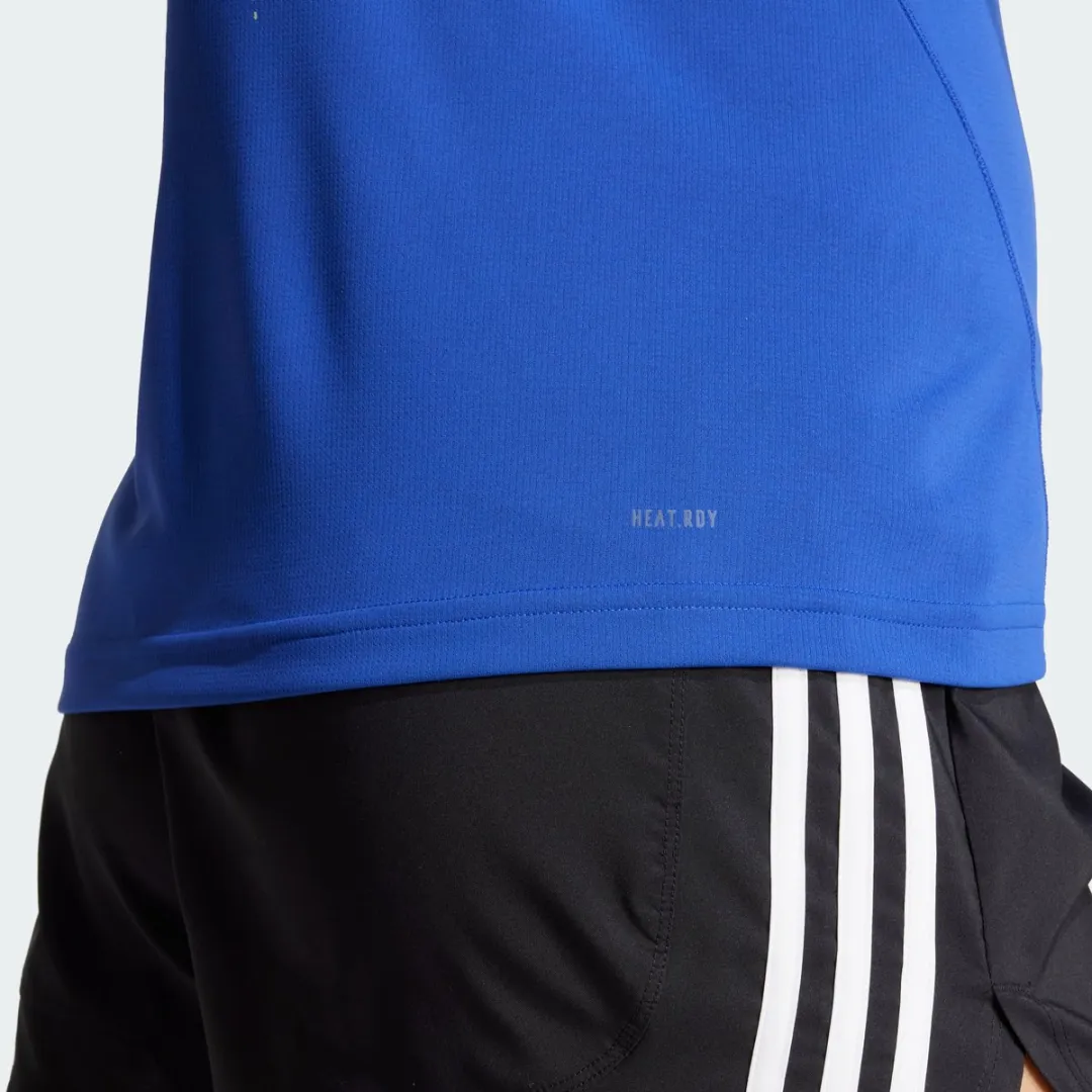 adidas Performance HEAT.RDY HIIT T-shirt IX7868 - Blauw