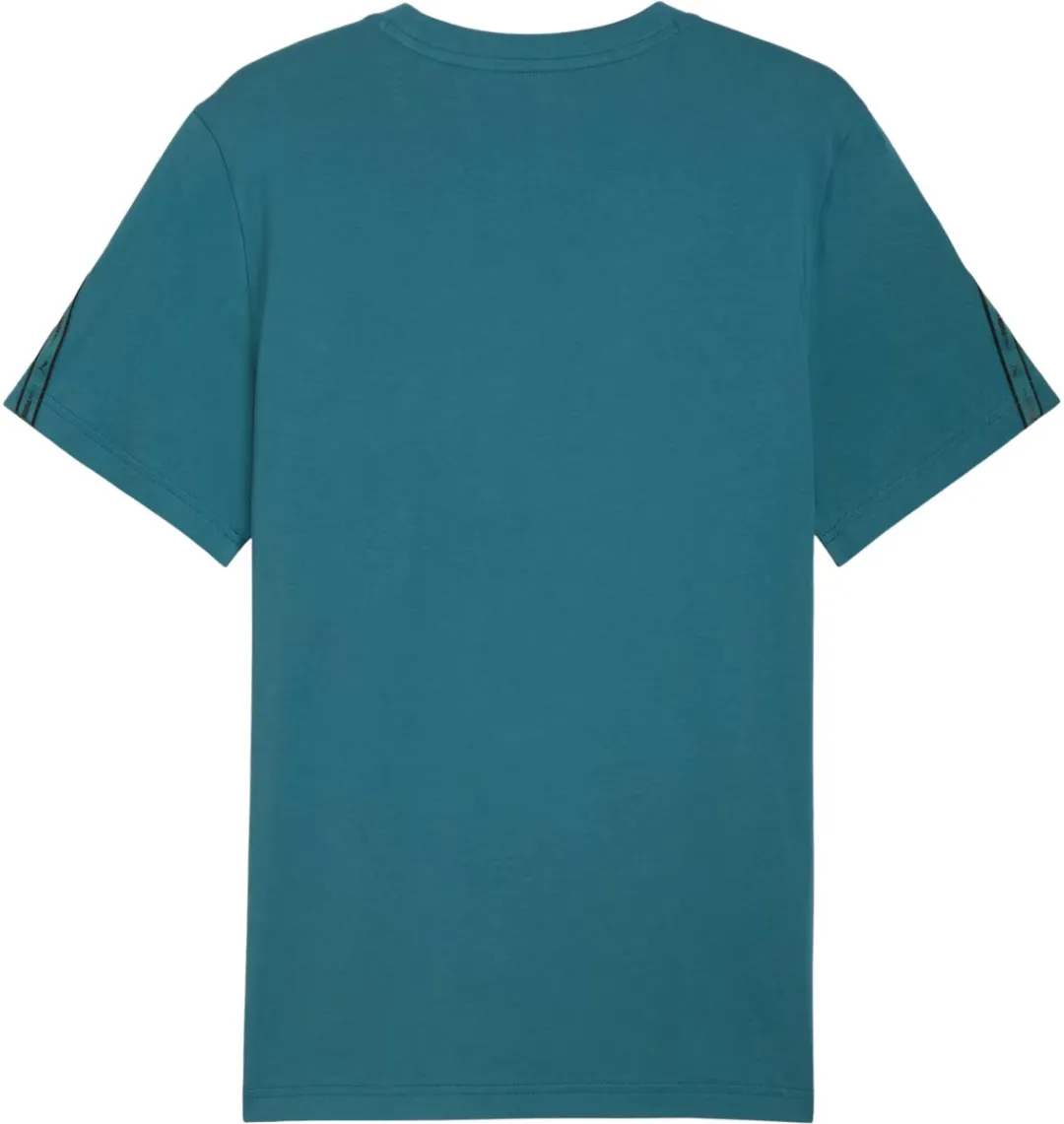 PUMA Tape Tee Heren - M - Turquoise