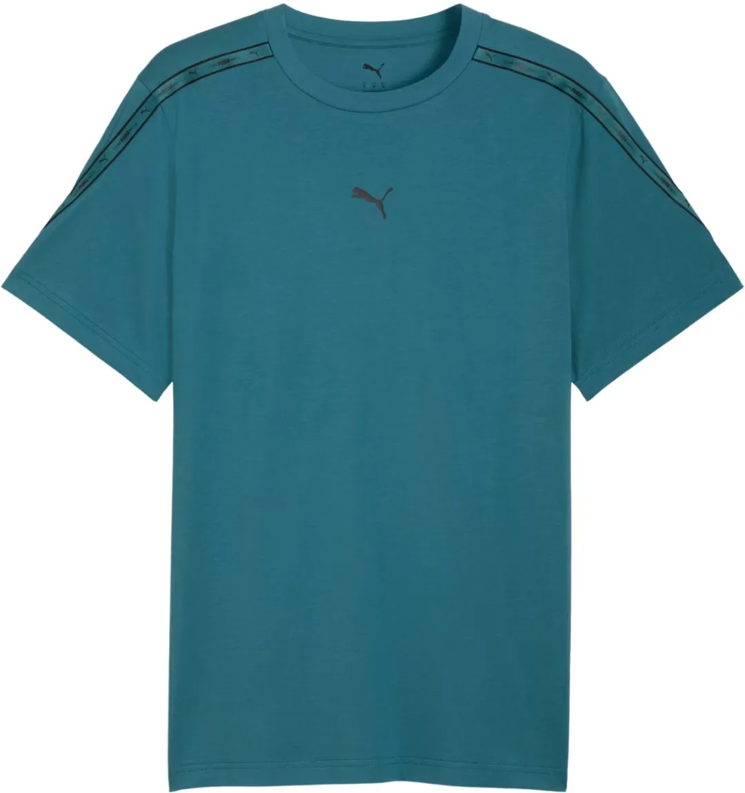 PUMA Tape Tee Heren - M - Turquoise