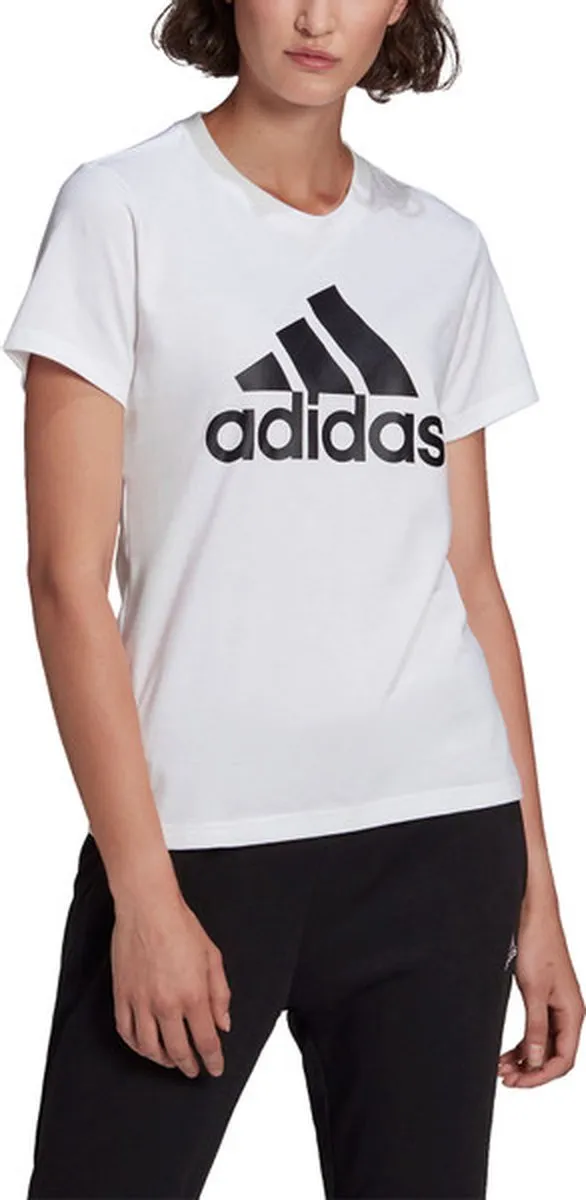 adidas Essentials Logo T-shirt GL0649 - Wit - L - afbeelding 6 van 6