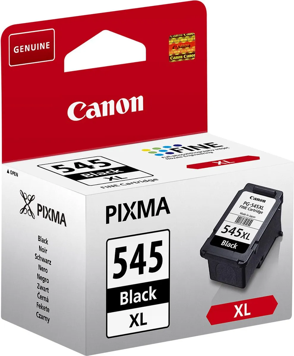 Canon PG-545XL Inktcartridge Zwart - 400 pagina's