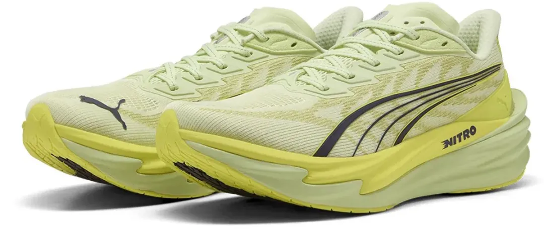 PUMA Deviate Nitro 4 Hardloopschoenen - 40 - Geel
