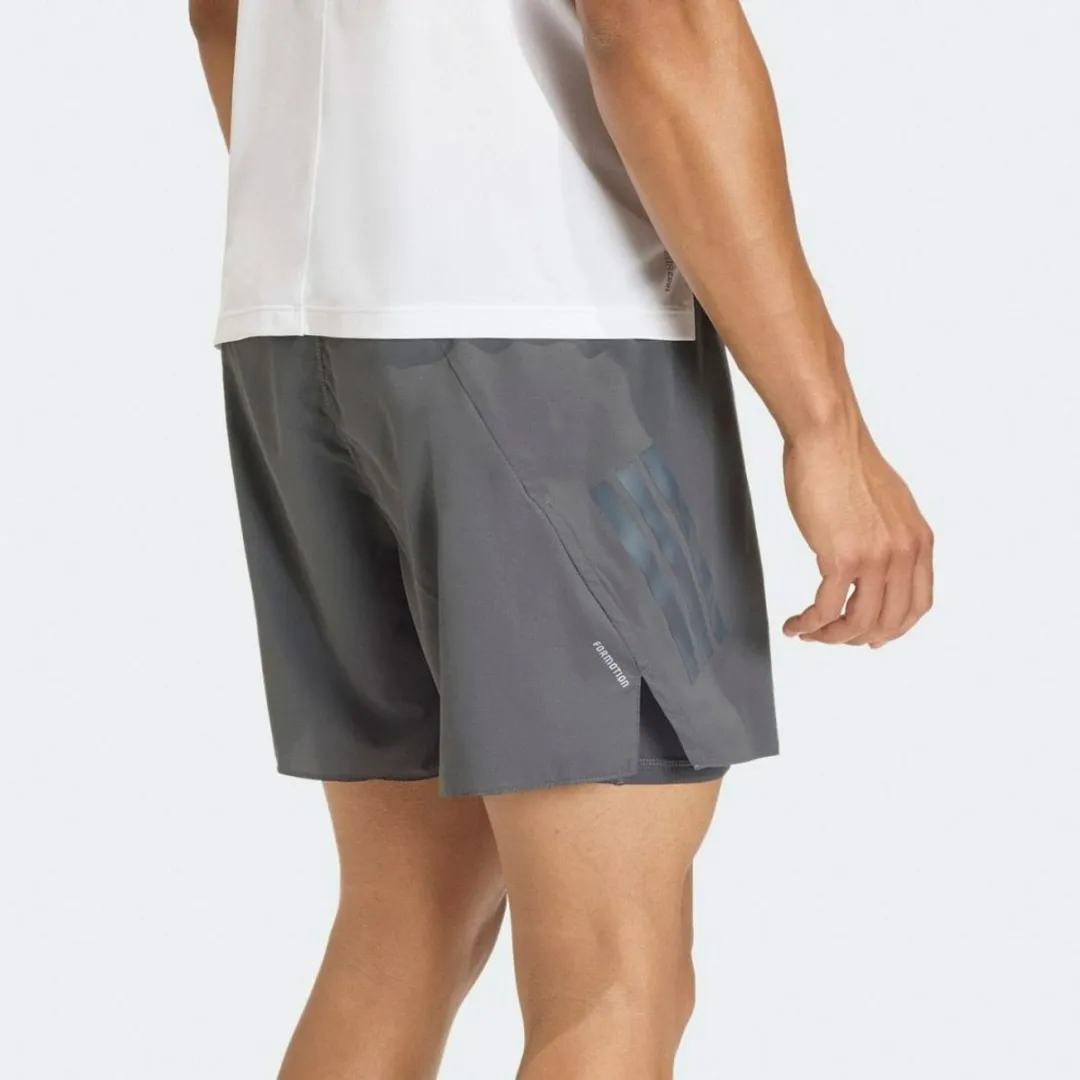 Adidas adi365 Formotion 2-in-1 Short Heren XXL - Grijs