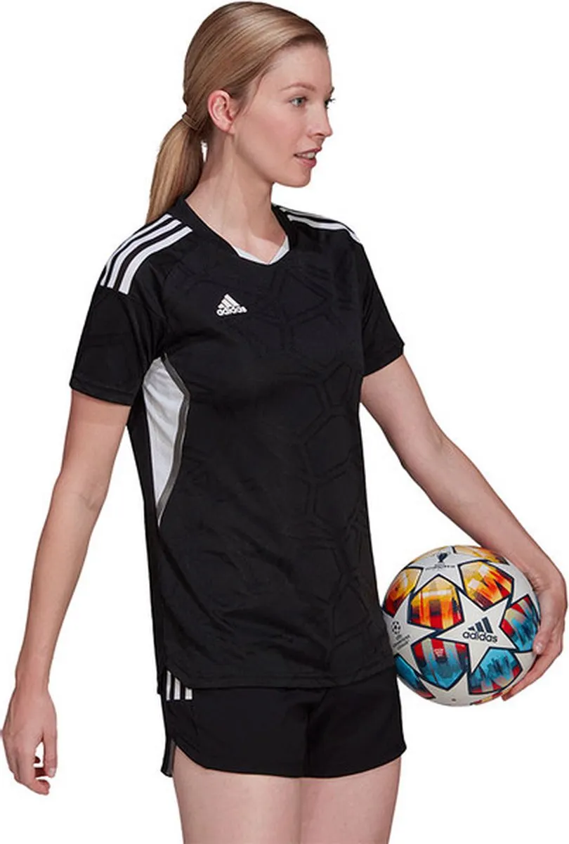 adidas Performance Condivo 22 Voetbalshirt Dames S - Zwart