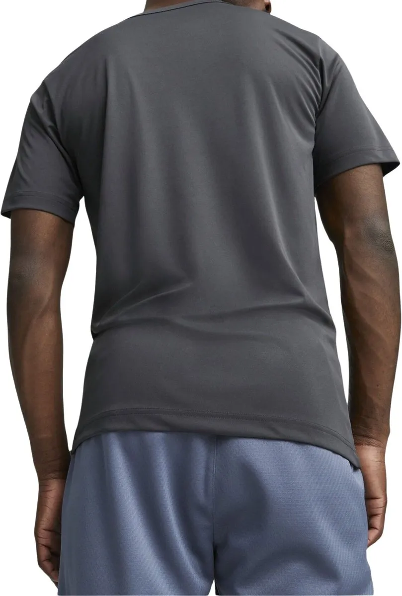 PUMA individualRISE Graphic Jersey Shirt Heren M - Grijs