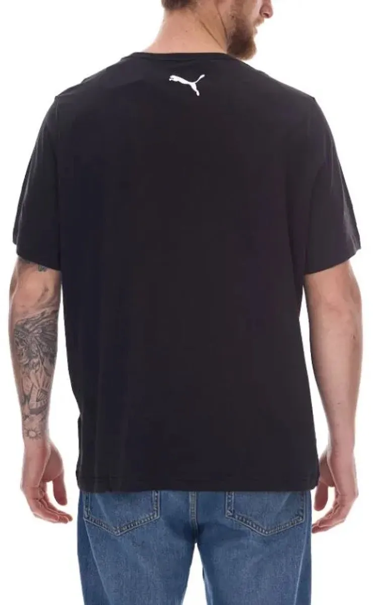 PUMA T-shirt 2-pack - Zwart - Maat L - afbeelding 6 van 6
