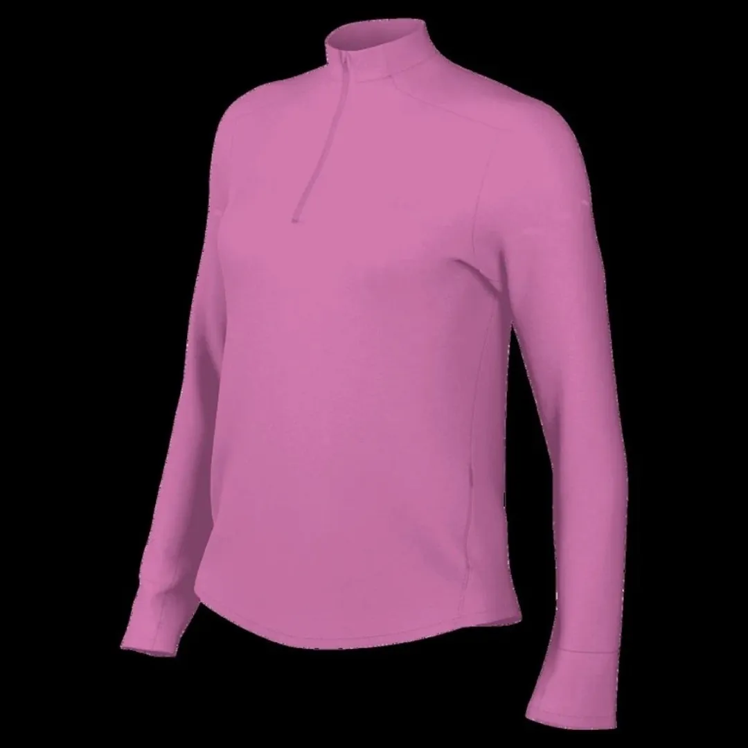 Nike Swift Dri-FIT Half Zip Sportshirt Dames - M 38 - Roze