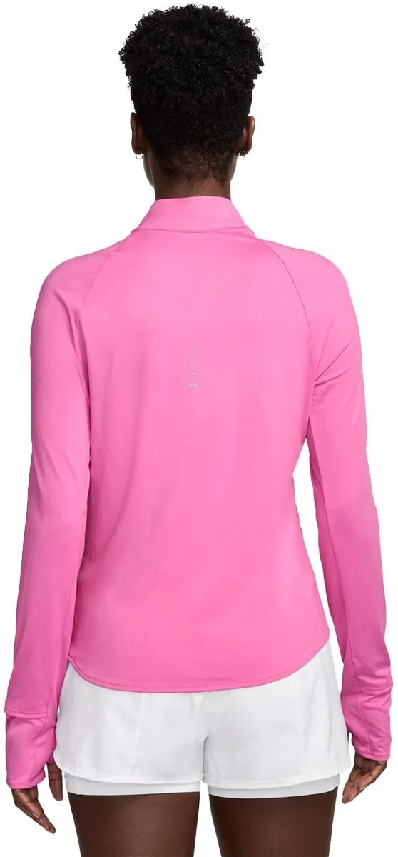 Nike Swift Dri-FIT Half Zip Sportshirt Dames - M 38 - Roze