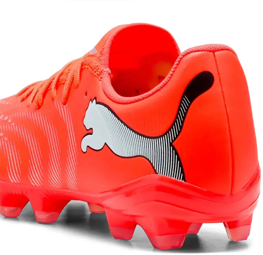 PUMA Future 9 Play FG/AG Dames Voetbalschoenen - Rood/Oranje - EU 40