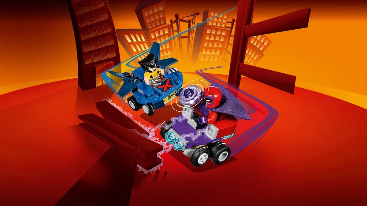 LEGO Super Heroes Mighty Micros Wolverine vs Magneto 76073