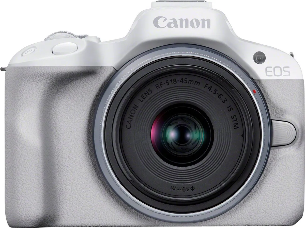 Canon EOS R50 RF-S 18-45 IS STM - 24.2 MP - Wit