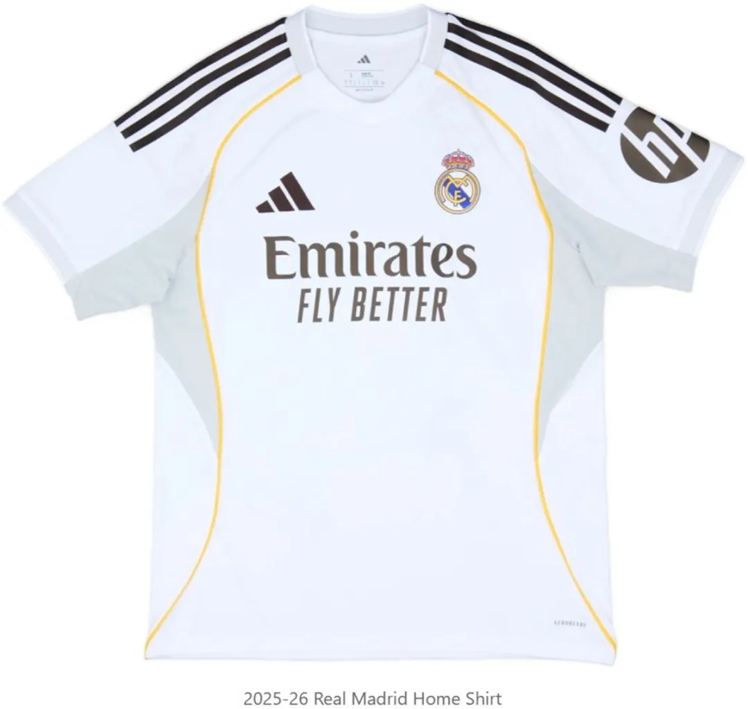 Adidas Real Madrid 25/26 Thuis Shirt L