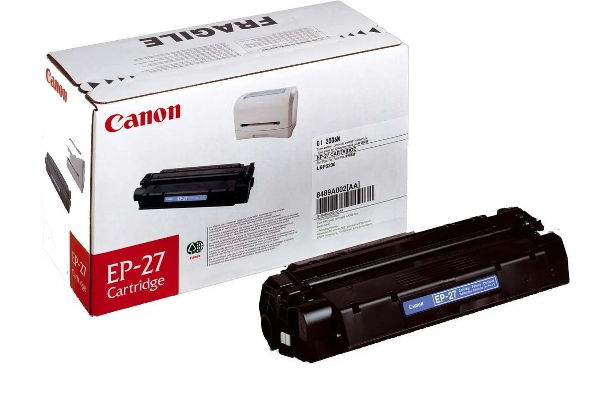 Canon EP-27 Tonercartridge - Zwart