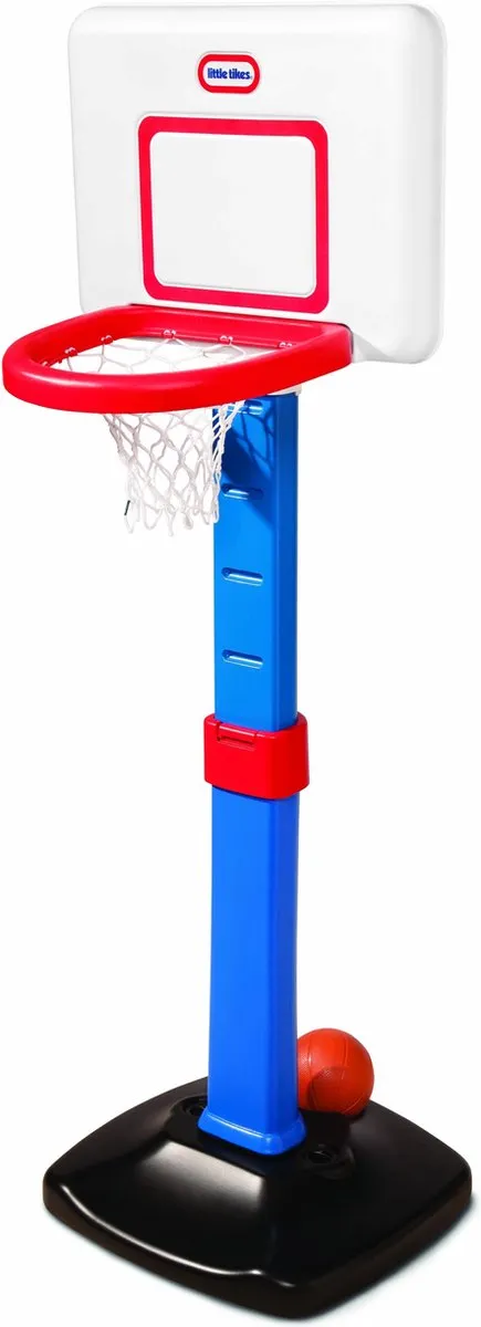 Little Tikes TotSports Easy Store Basketbalset - Blauw - afbeelding 5 van 6