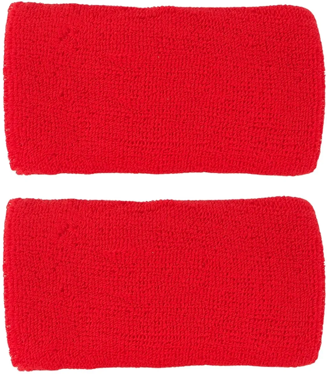 Nike Frotki Hand Swoosh Wristbands - 2 Stuks - Rood
