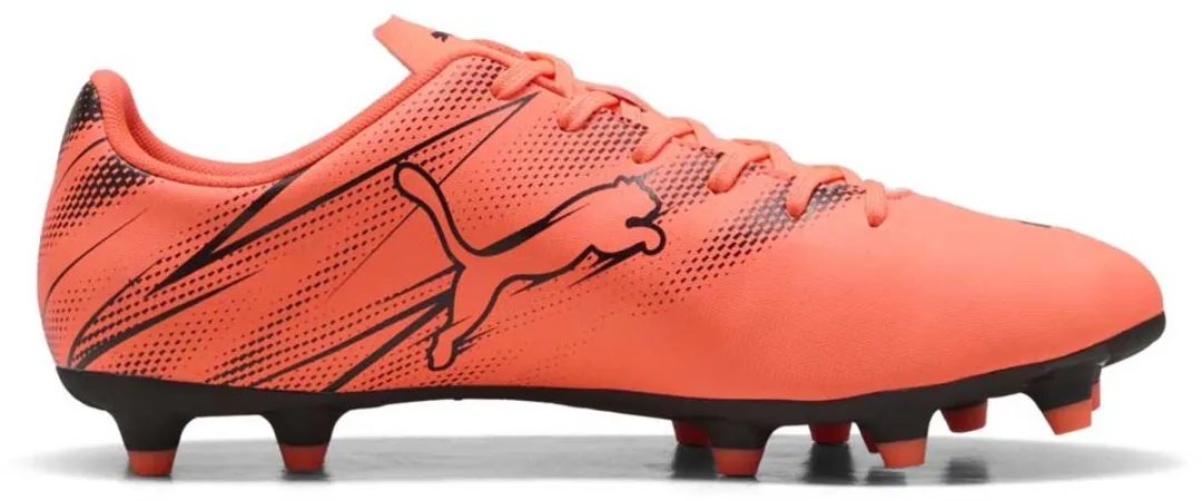 PUMA Attacanto FG/AG Voetbalschoenen - Oranje - Maat 39