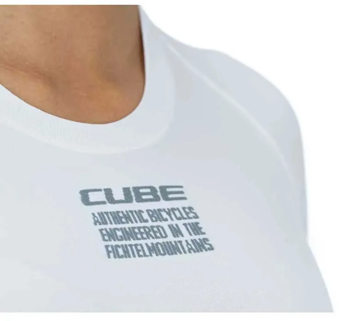 Cube Race Be Cool Basislaag XS - Wit