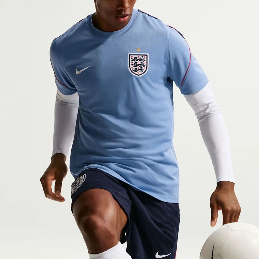 Nike Engeland WK2026 Training Shirt Heren S - Lichtblauw