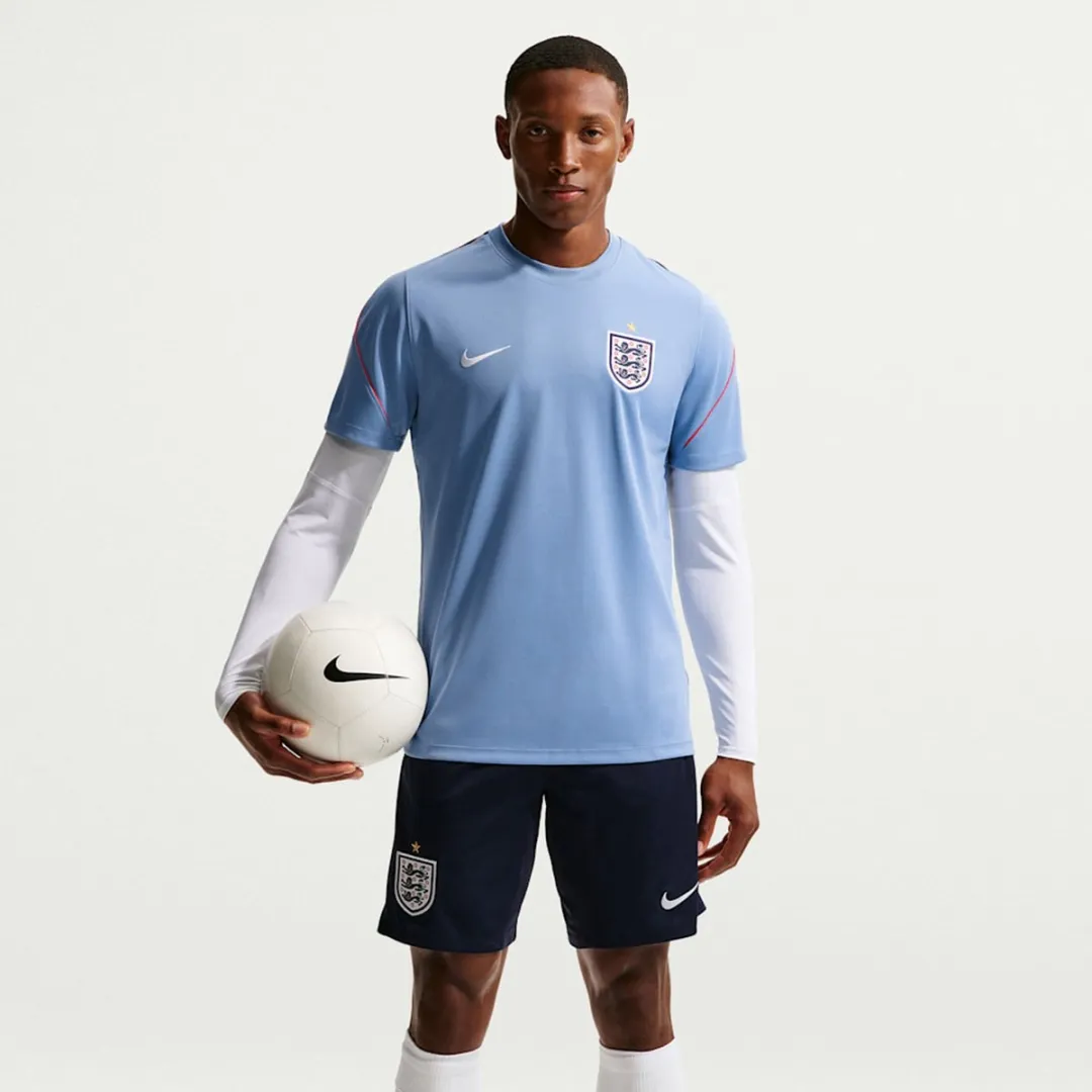 Nike Engeland WK2026 Training Shirt Heren S - Lichtblauw