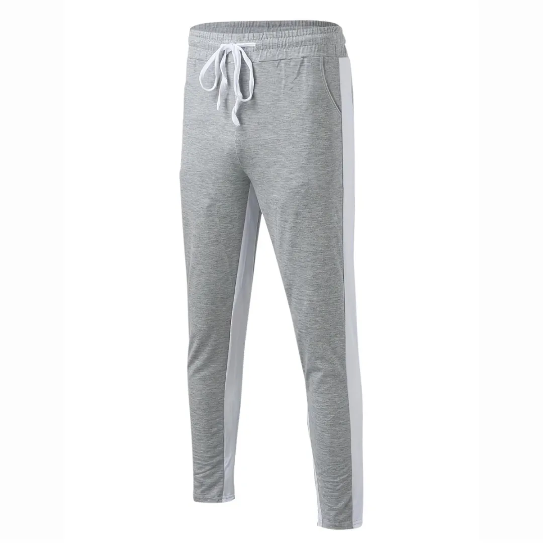 RedParrot Heren Trainingsbroek - M - Grijs/Wit