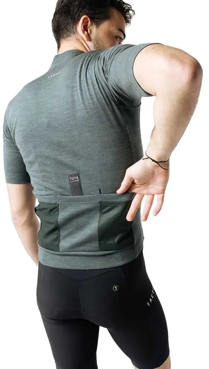Tactic Merino Nmd Wielertrui - L - Groen