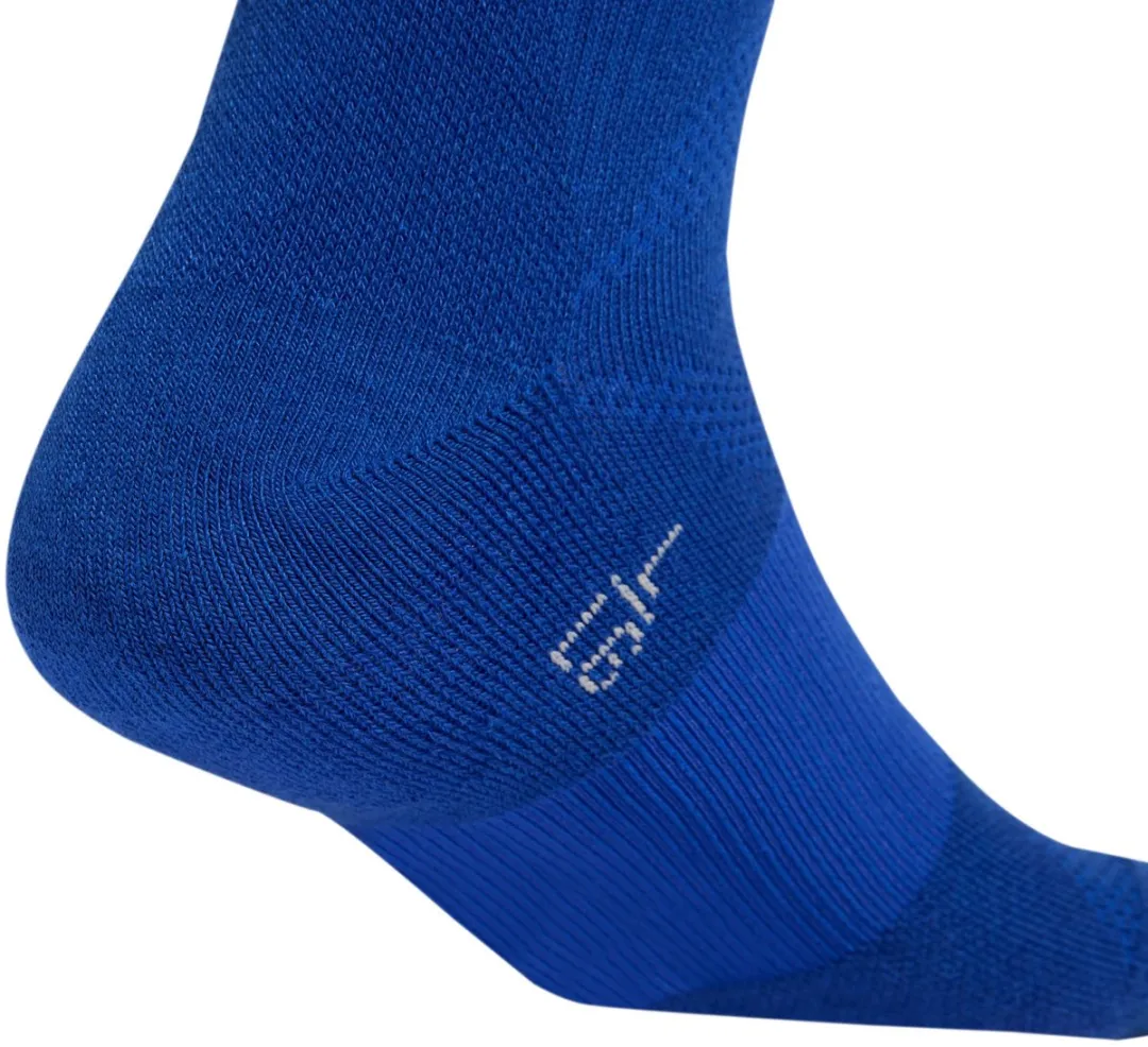 Adidas Football Performance Cushioned Crewsokken Blauw