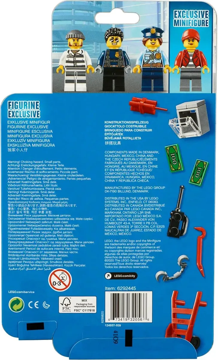 LEGO City Politie MF Accessoireset 40372 - 42 Stukken