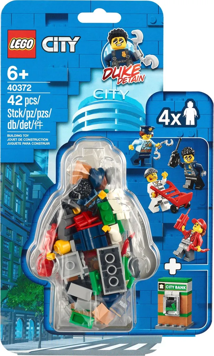 LEGO City Politie MF Accessoireset 40372 - 42 Stukken