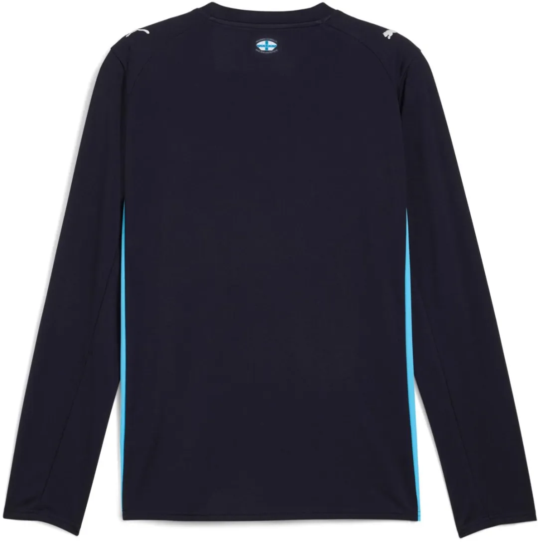 PUMA OM 2025/26 Buitenshirt Lange Mouwen - M - Blauw