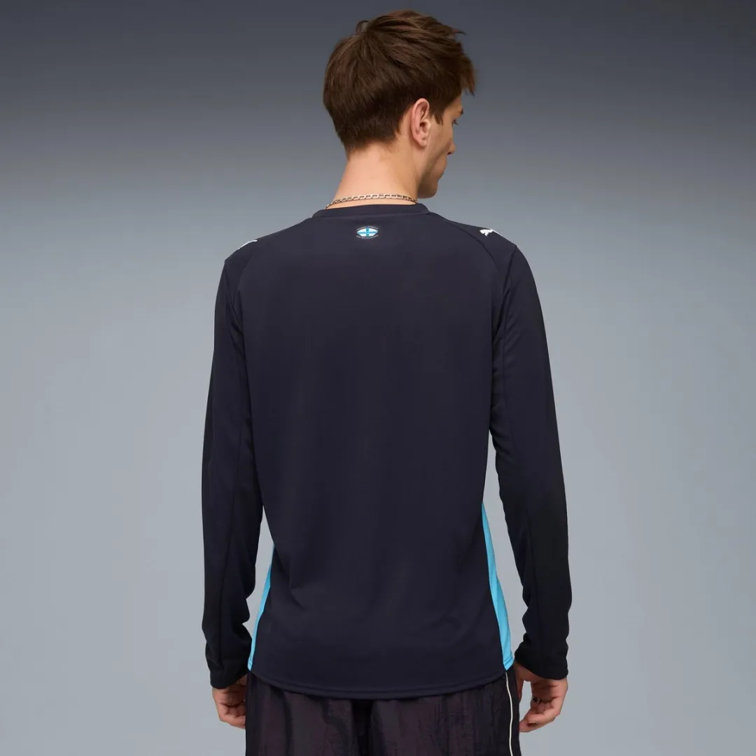 PUMA OM 2025/26 Buitenshirt Lange Mouwen - M - Blauw