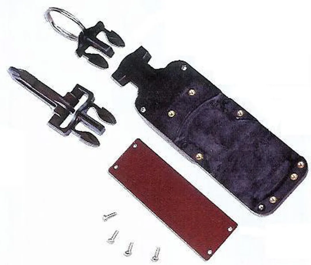 Suunto Computer Retractor - Zwart/Wit