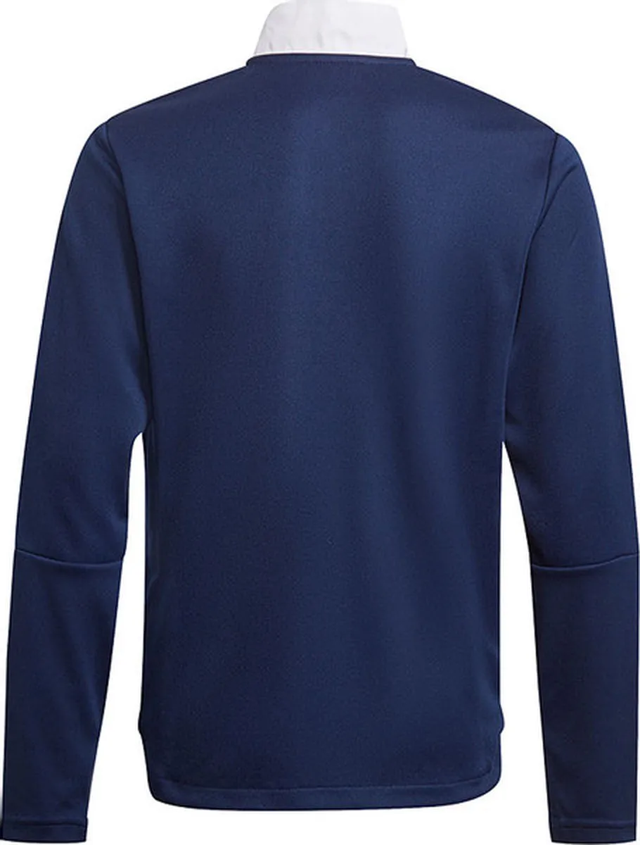 Adidas Tiro 21 Ziptop Kindertrui 116 - Marine