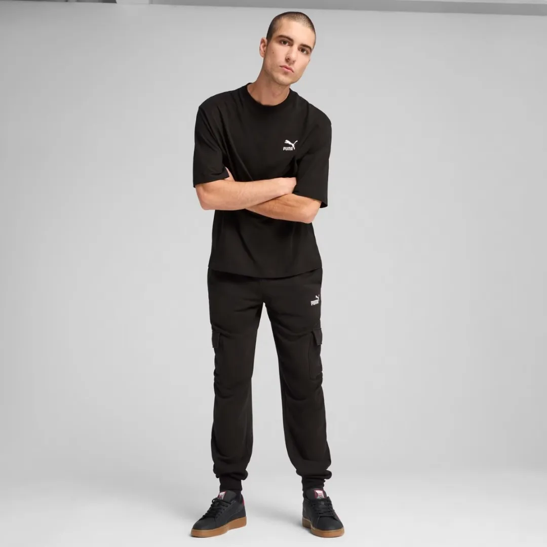 PUMA Ess No. 1 Trainingsbroek Cargostijl - Zwart - XXL