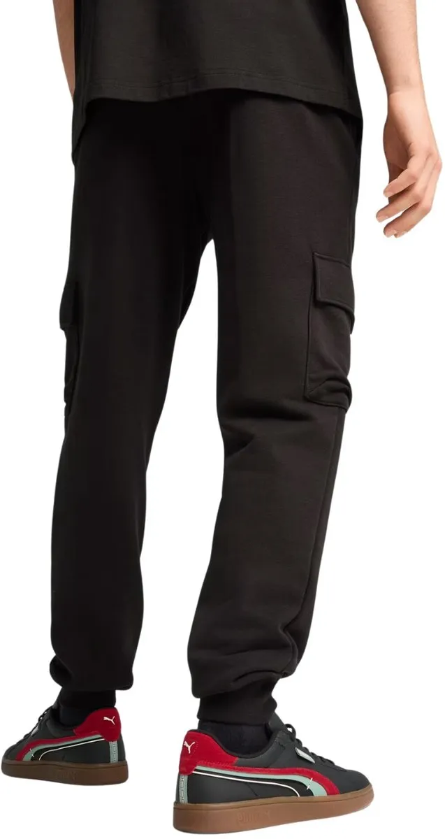 PUMA Ess No. 1 Trainingsbroek Cargostijl - Zwart - XXL