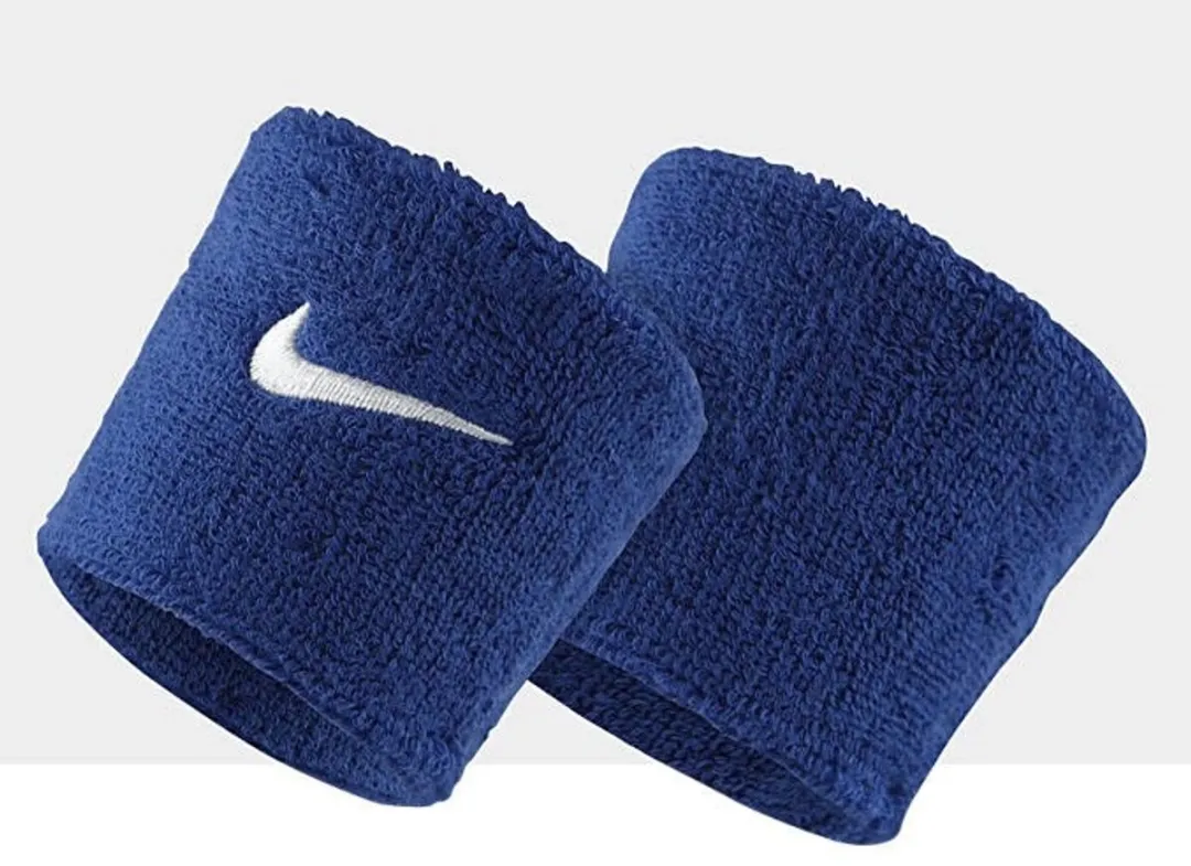 Nike Polsband - Blauw/Wit