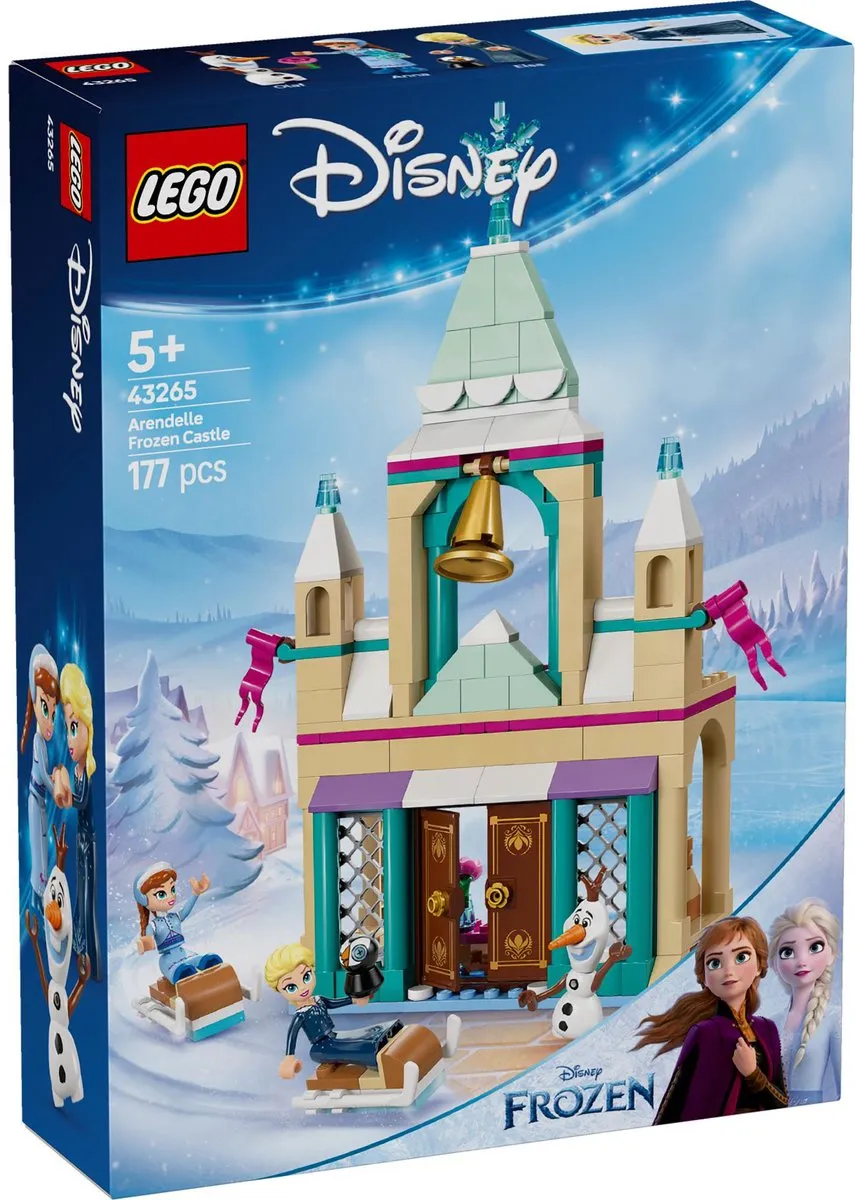 LEGO Disney Frozen Arendelle Kasteel 43265 - 177 Stenen